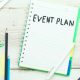 Text Sign Showing Event Planning That Representing Event Planner For All The occasion.