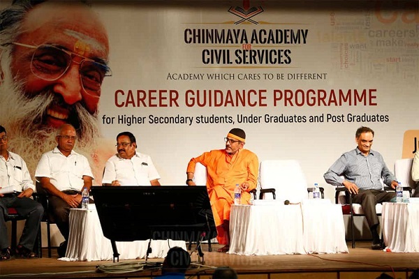 A Visual Image Shown The Career Guidence Program Meet Conducted By Chinmaya IAS Academy.